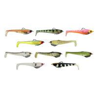 Zerek Flat Shad 5 Inch 22g Snagless Soft Plastic Fishing Lure - Choose Colour