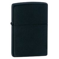 Zippo Black Matte Finish Wind Proof Pocket Lighter