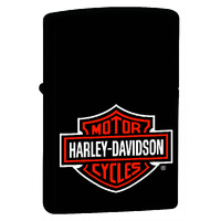 Zippo Windproof Lighter Harley Davidson Black Matte