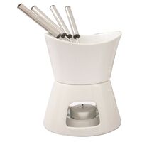 Swissmar Glow 7pc Ceramic Chocolate Fondue Set