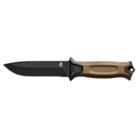Gerber USA Made StrongArm Fixed Blade Fine Edge Knife Coyote Brown