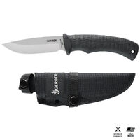 Gerber Gator Fixed Blade Drop Point Stainless Steel Fine Edge Knife