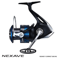 Shimano 2021 Nexave Compact 5000 HGFI Spinning Fishing Reel