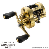 Shimano 2023 Calcutta Conquest MD 400 XG Baitcast Fishing Reel