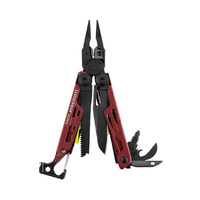 Leatherman Signal Crimson Stainless Steel Multi Tool With Nylon Sheath