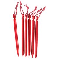 MSR Ground Hog Light Weight Tent Stake Peg Kit - 6 Pack