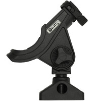 Scotty Baitcast Fishing Rod Holder Black With Side & Deck Mount