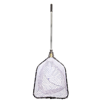 Frabill Folding Conservation Clear Mesh Fishing Landing Net