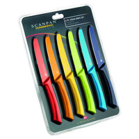 Scanpan Spectrum Coloured Steak Knife 6 Pieces Set