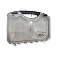 EJ Todd Clear Double Side Fly Fishing Slit Foam Lure Tackle Storage Box