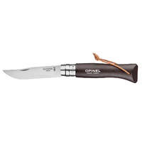 Opinel Colorama Trekking #08 Stainless Steel Black Brown 8.5cm #Black Brown