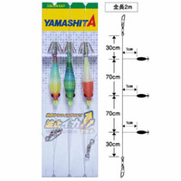 Yamashita Hashi Ika 3 Piece Pre Tied Oppai 50mm Squid Fishing Lure