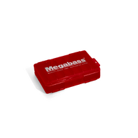 Megabass MB-RV86D Reversible Double Side Fishing Lure Tackle Storage Box Red