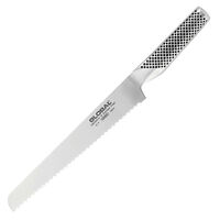 Global G-9 22cm Bread Knife Stainless Steel Blade Serrated Edge