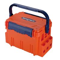 Meiho Versus BM-5000 Bucket Mouth Tackle Storage Box #Orange