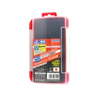 Meiho Run Gun Case 1010W-1 Fishing Tackle Storage Case Box Red