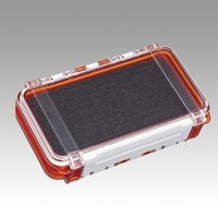 Meiho Bousui WG-2 Waterproof Double Sided Foam Tackle Box Case Orange