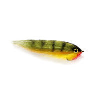Fulling Mill Dougie's B/Fish Yellow Perch Saltwater Fly Fishing Flies #4/0