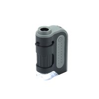 Carson MM-300 MicroBrite Plus 60x - 120x LED Lighted Pocket Microscope Magnifier