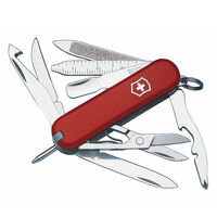 Victorinox Swiss Army Mini Champ 18 Functions Multi Tool Red Pocket Knife