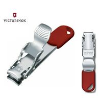 Victorinox Nail Clipper 2 Functions Red Colour Swiss Made