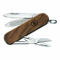 Victorinox Classic SD Swiss Army Knife Wood Pocket Multi Tool