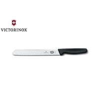 Victorinox Bread Knife 21cm Wavy Edge Blade Nylon Fibrox Black