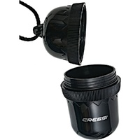 Cressi Waterproof Medium Black Dry Box For Diving Water Sport