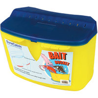 Surecatch Medium Bait Bucket with and Accessories Shelf