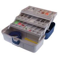 Jarvis Walker 3 Tray Tackle Box With 500 Pieces Tackle