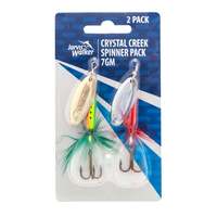 Jarvis Walker Crystal Creek Spinners 7g Fishing Lure 2 Set