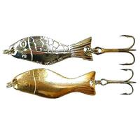 Gillies Wobbler 30mm Fishing Lure Gold & Silver