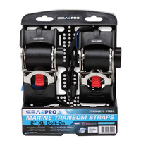 AFN Sea Pro Marine Transom Strap XL 2" Wide -2 Pack