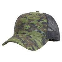 Shimano Moss Camo Trucker Fishing Cap 2023 Release