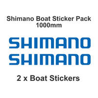 Genuine Shimano Boat Sticker Pack Extra Large 1000mm (2 Stickers / Pack)
