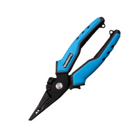 Shimano 7.5"Alloy Fishing Split Ring Plier With Line Cutter Tool