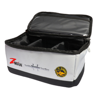 TT Lures Deluxe ZMan Tackle Block Grey - Soft Fishing Tackle Bag Box