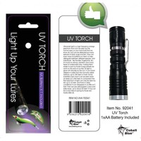 Cobalt Blue UV Ultra Violet Fishing Torch