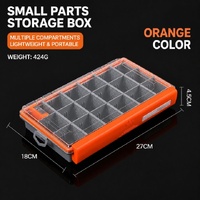 Viva Fishing Damp Proof Heavy Duty Small Fishing Tackle Storage Box 1pc