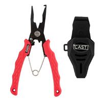 Cast X Buku Heavy Duty Medium Stainless Steel Fishing Split Ring Pliers
