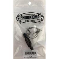 Hook'em Down Rigger Game Fishing Line Release Clip For DownRigger Kit