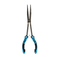 Discontinued - Nomad Design 11" Stainless Long Nose Fishing Split Ring Pliers