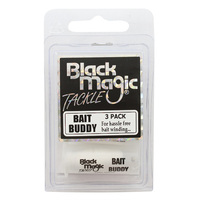 Black Magic Bait Buddy Elasticised Securing Bait Fishing Thread (3 Pack)