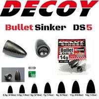 Decoy DS-5 Bullet Fishing Sinker - Choose Size
