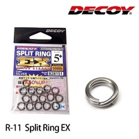 Decoy R-11 EX Extra Strong Fishing Split Ring - Choose Size