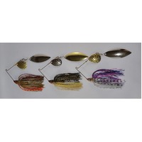 Bassman TW Series Spinnerbait Fishing Lure - Choose Colour