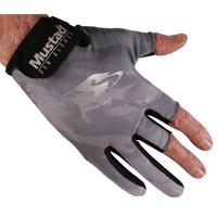 Mustad Sun Gloves - Lightweight UPF50 Fishing Gloves - Choose Size