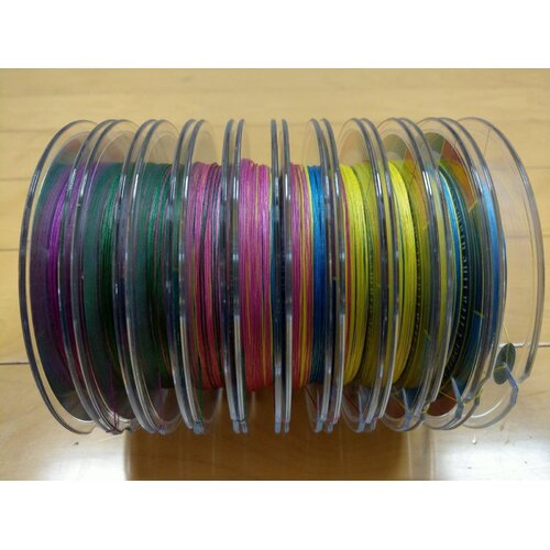 Fishing Tackle 4 Ply Multicolour Braid Fishing Line #8lb 150m