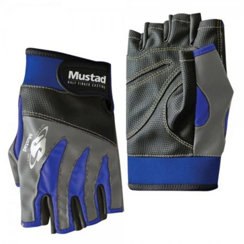 Mustad Half Finger Glove Large