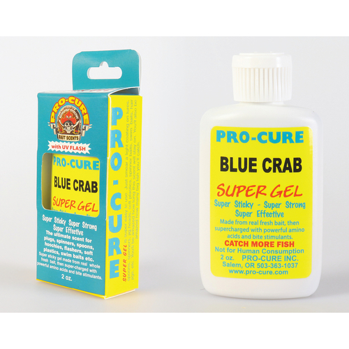 Pro-Cure Super Gel Scent 2oz - Blue Crab